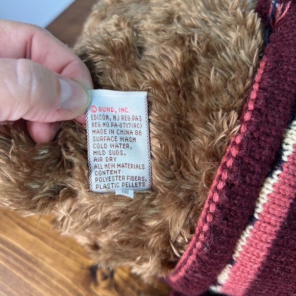 Etienne Aigner & GUND Lil Aigner Limited Edition Teddy Bear Sweater Hat Logo - Picture 11 of 14